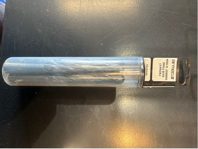 13.0mm HSS DRILL BIT PACK 5 ARMEG