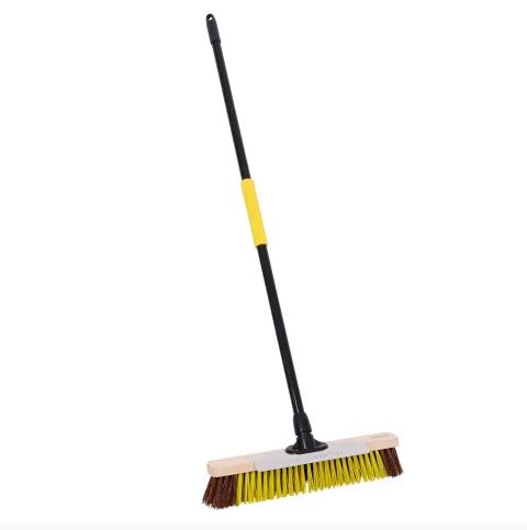 450mm (18") HEAVY DUTY DUAL FILL BASS /PVC BROOM BULLDOZER