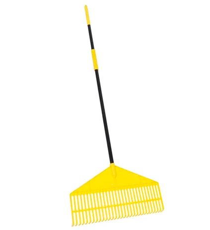 LARGE RAKE AND HANDLE BULLDOZER