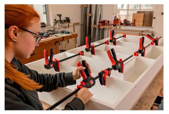 150mm (6") ONE HANDED 360 CLAMP 1-PC