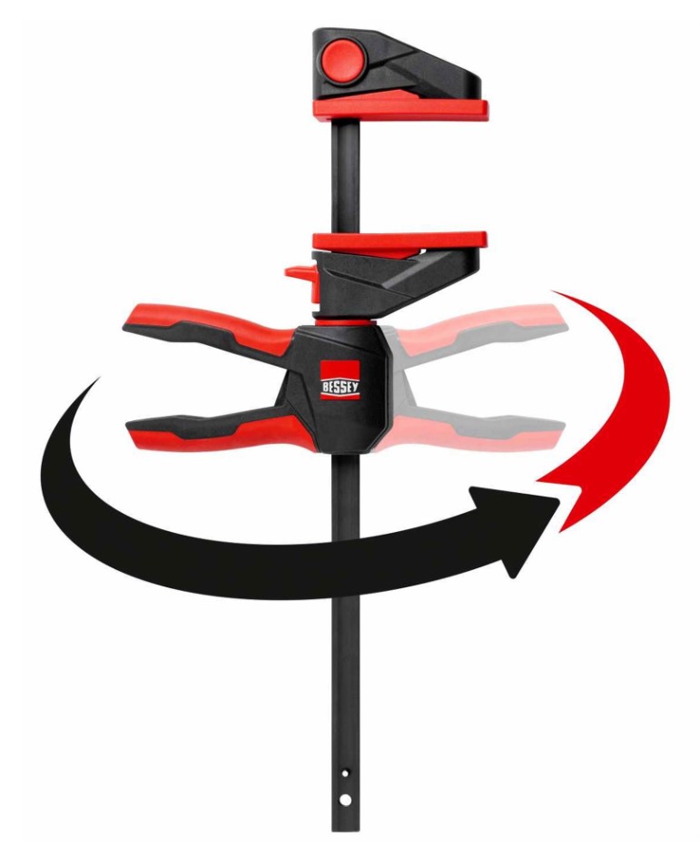 600mm (24") ONE HANDED 360 CLAMP 1-PC