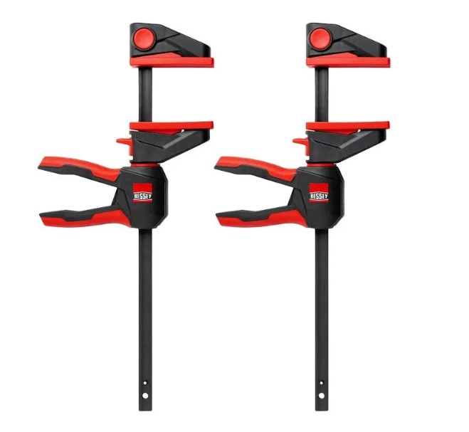 300mm (12") ONE HANDED 360 CLAMP TWIN SET