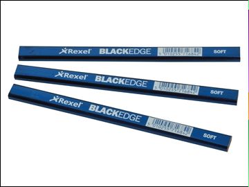 Carpenter's Pencils - Blue / Soft (Card 12)