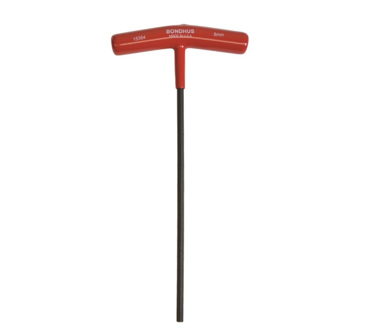 5.0mm T-HANDLE HEXAGON (ALLEN) KEY