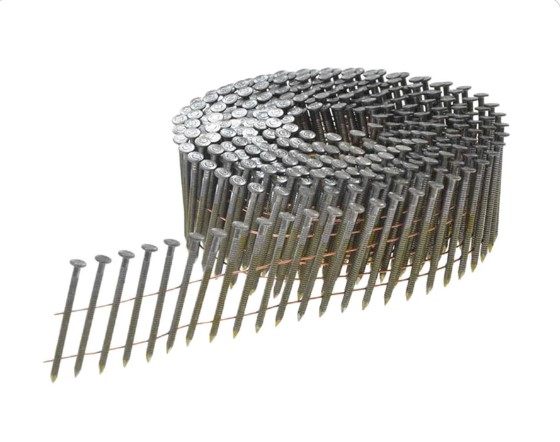 Bright Ring Shank Coil Nails 2.1 x 35mm (Pack 24,500)