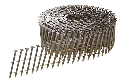 Galvanised Ring Shank Coil Nails 2.3 x 50mm (Pack 13,200)