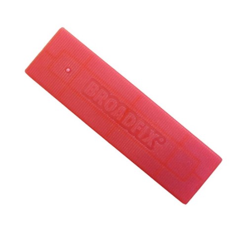 6mm x 100 x 28mm (RED) FLAT SHIMS BOX-QTY-1000 BROADFIX