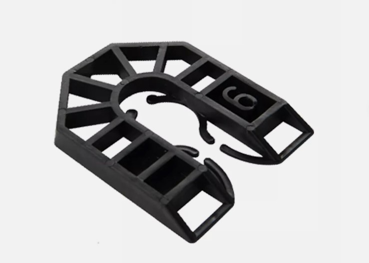 6mm x 55 x 43mm (BLACK) SMALL U SHIMS BOX-QTY-200 BROADFIX