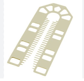 1.5mm x 101 x 43mm (WHITE) STANDARD U SHIMS BOX-QTY-500 BROADFIX