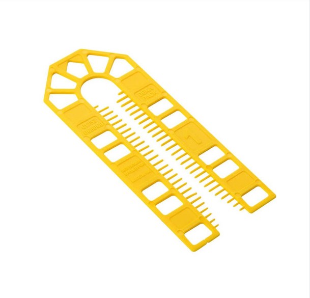 1mm x 101 x 43mm (YELLOW) STANDARD U SHIMS BOX-QTY-200 BROADFIX
