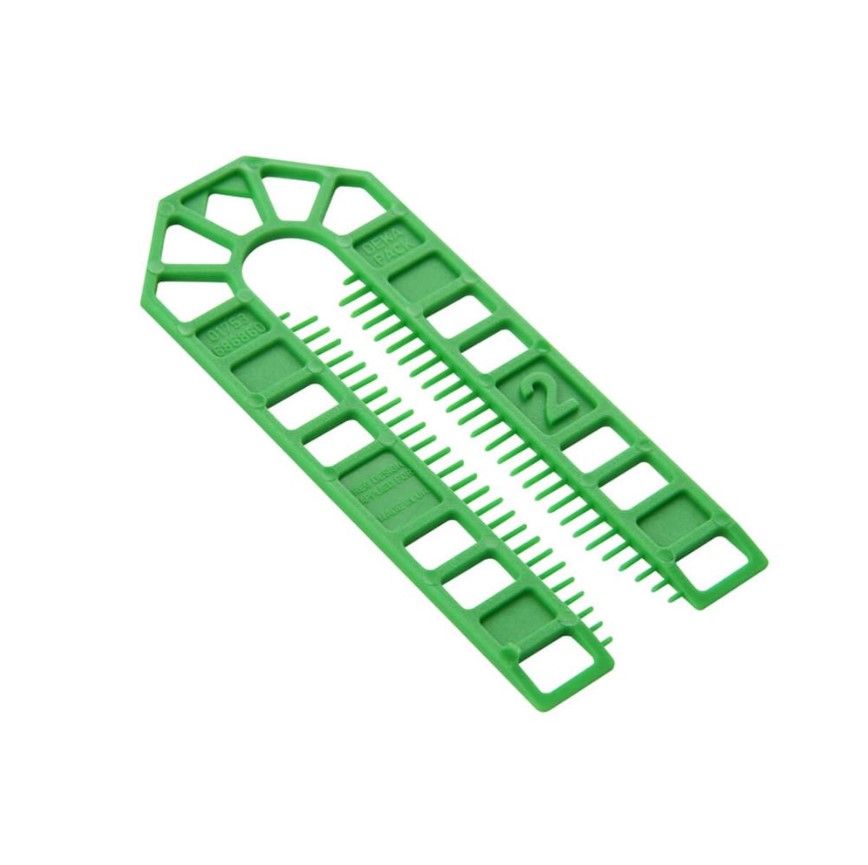 2mm x 101 x 43mm (GREEN) STANDARD U SHIMS BOX-QTY-200 BROADFIX