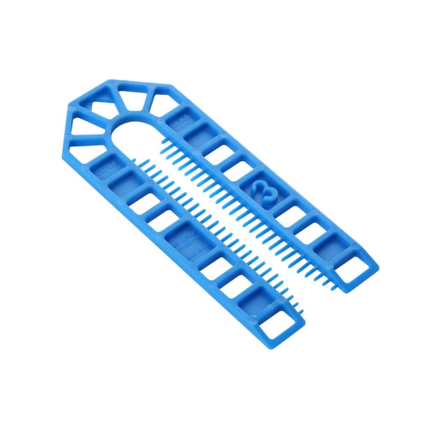 3mm x 101 x 43mm (BLUE) STANDARD U SHIMS BOX-QTY-500 BROADFIX