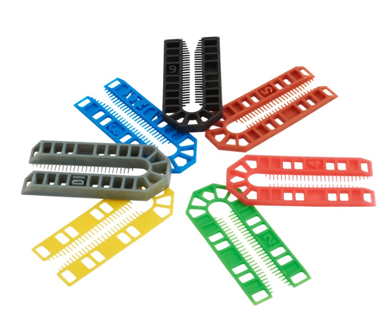 101 x 43mm 1-10mm STANDARD U SHIMS MIXED BAG-QTY-200 BROADFIX