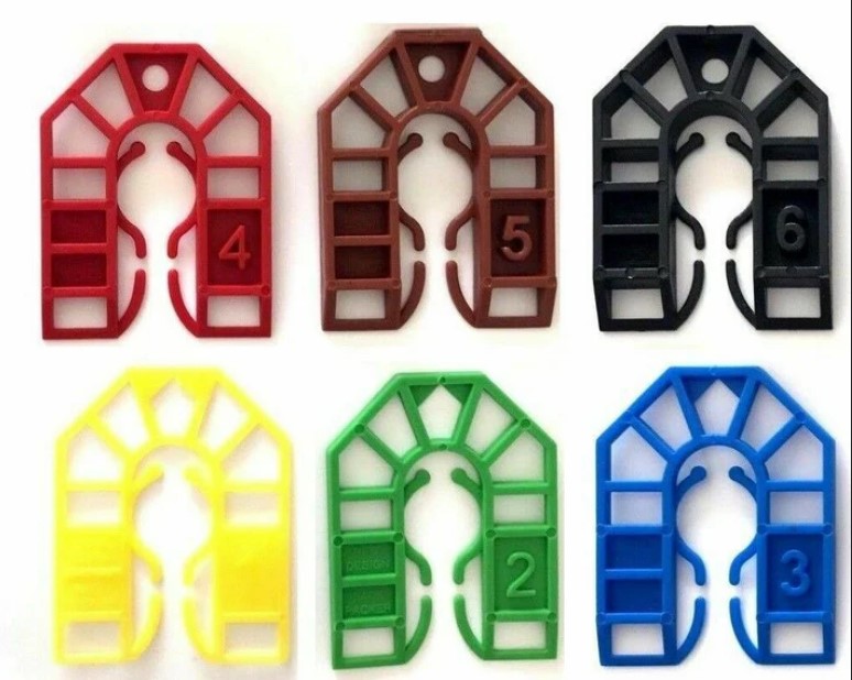 55mm x 43mm SMALL U SHIMS MIXED BOX 300-PACK