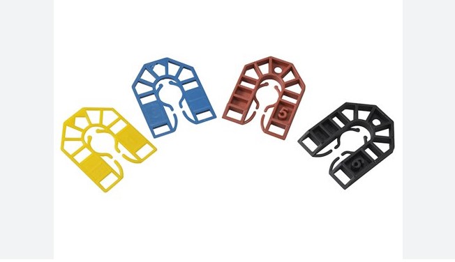 55mm x 43mm SMALL U SHIMS MIXED CLAM PACK 120-PACK  BROADFIX