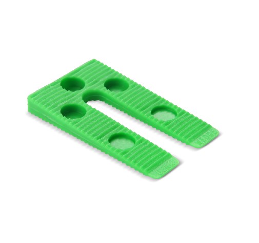 45mm x 77mm (GREEN) PRECISION WEDGES BAG-QTY-200 BROADFIX