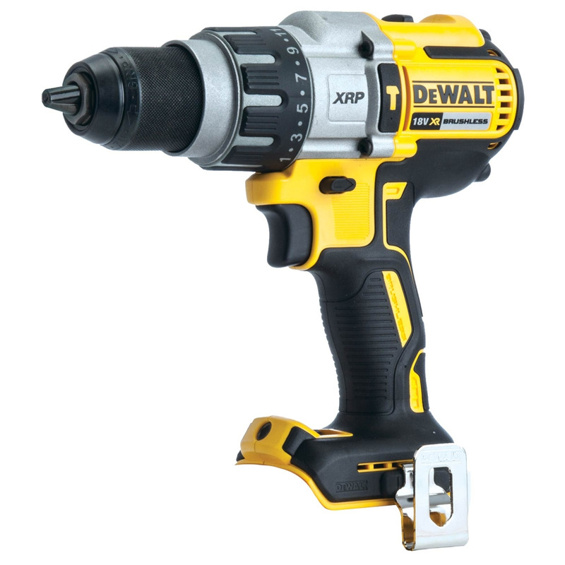DCD996N BRUSHLESS COMBI DRILL 18V BODY ONLY IN CASE DEWALT