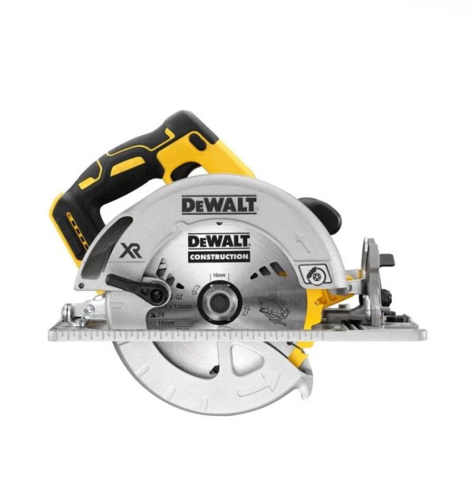DEWALT DCS572N BRUSHLESS CIRCULAR SAW 18V BODY ONLY, GUIDE RAIL COMPATIBILITY