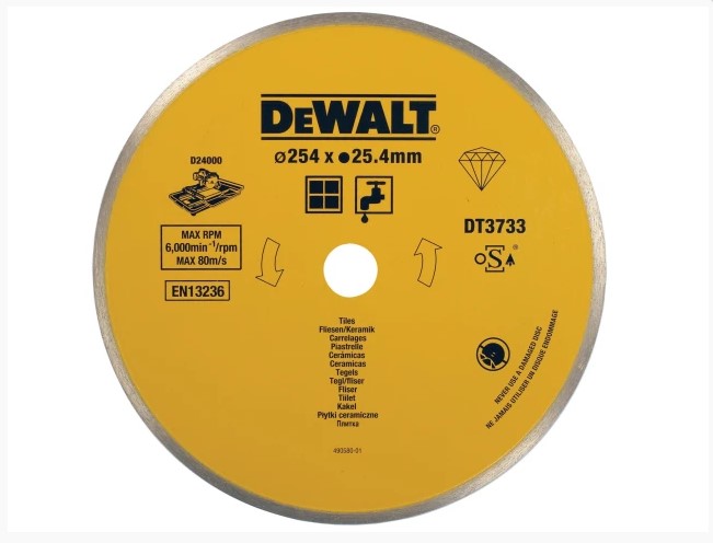 Ceramic Diamond Tile Blade 254 x 25.4mm
