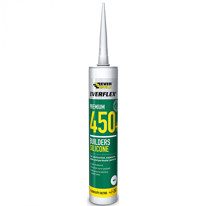 300ml 450 TRANSLUCENT BUILDERS SILICONE SEALANT