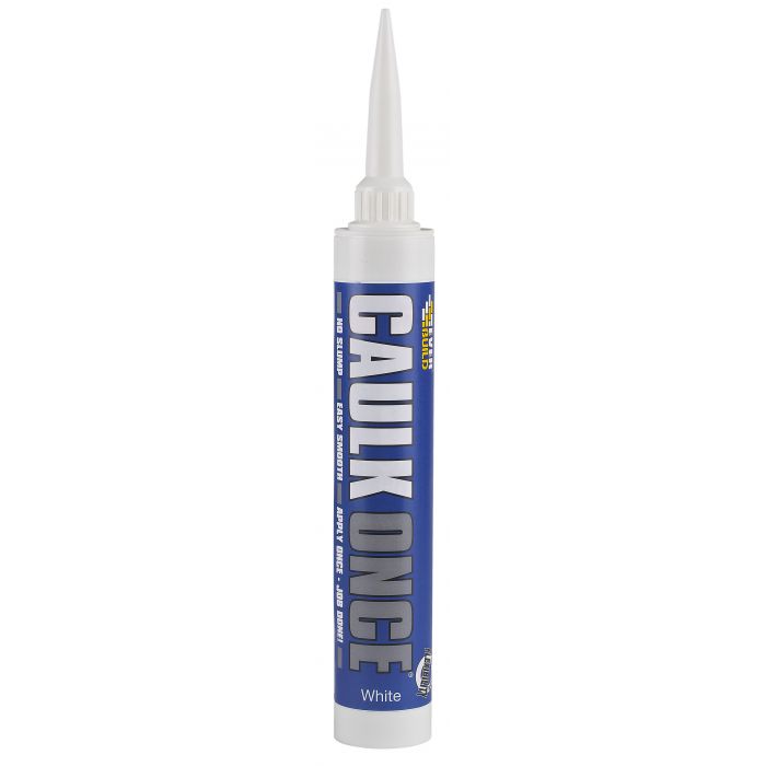 380ml WHITE PREMIUM CAULK ONCE SEALANT
