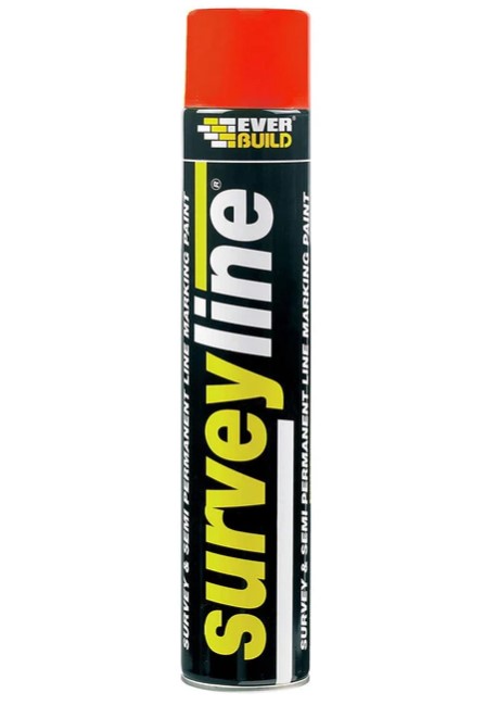 700ml SURVEYLINE LINE MARKING PAINT RED
