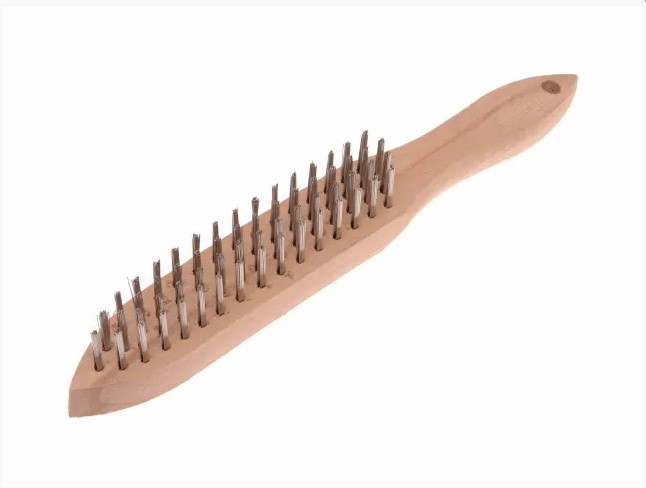 680/S4 Heavy-Duty Stainless Steel Scratch Brush - 4 Row
