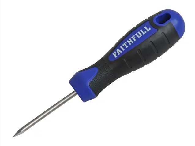 Bradawl Soft Grip Handle Square Tip