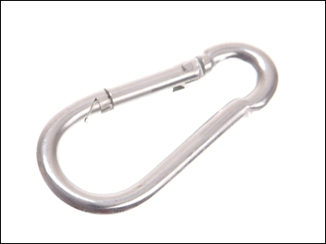 Fire Brigade Snap Hook Stainless Steel 6mm (Pack 2)