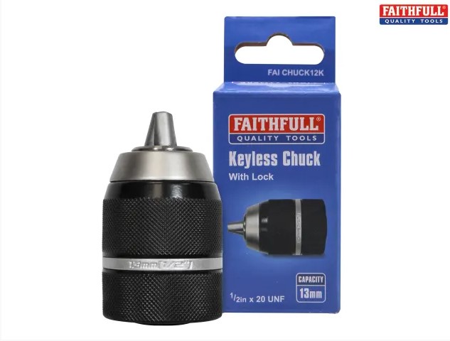 Chuck Keyless Impact 13mm Capacity 1/2 x 20 UNF