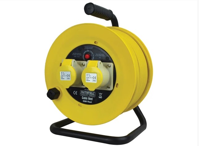50 METER CABLE REEL 110V