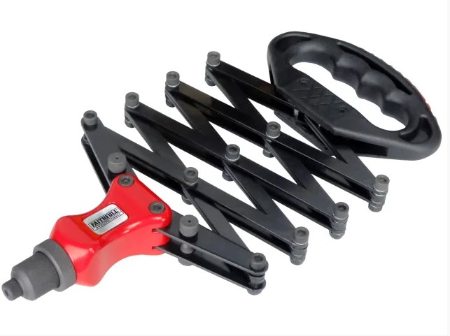 Heavy-Duty Lazy Tong Riveter