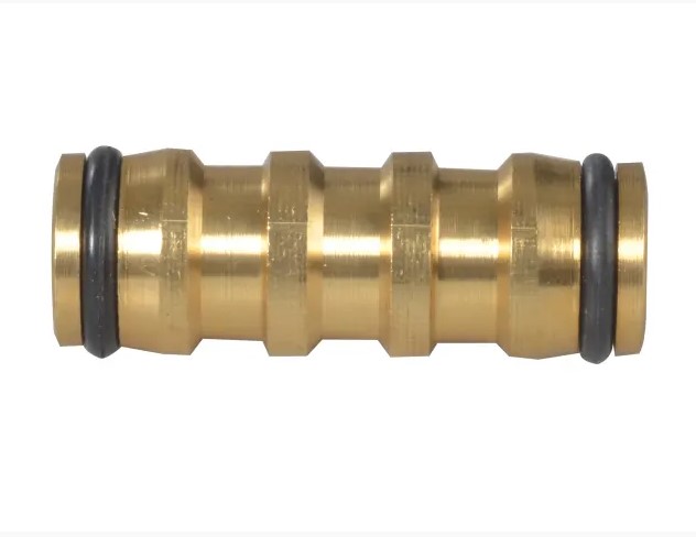 Brass 2-Way Hose Coupling 12.5mm (1/2in)