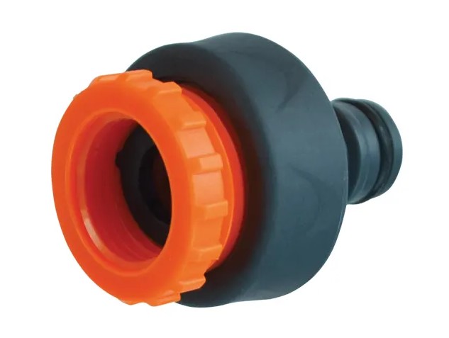 Plastic Tap Hose Connector 1/2 & 3/4in