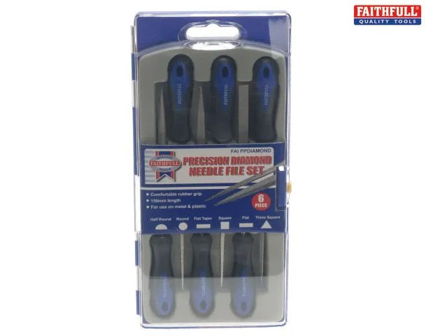 Diamond Needle File Set 6 Piece