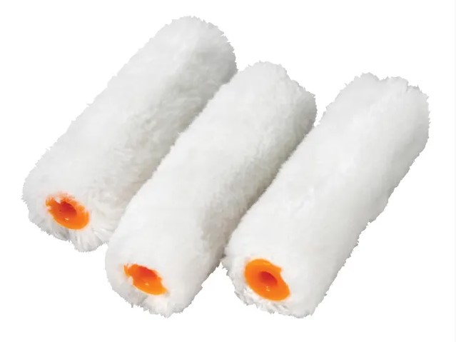 Medium Pile Mini Roller Refills 100mm (4in) Pack of 10