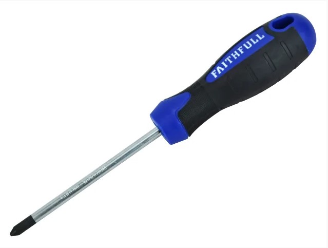 Soft Grip Screwdriver Phillips Tip PH2 x 100mm