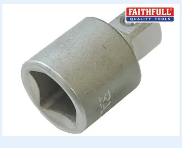 Adaptor 1/2in Female > 3/8in Male