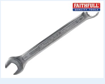 Combination Spanner CV Satin Finish 19mm