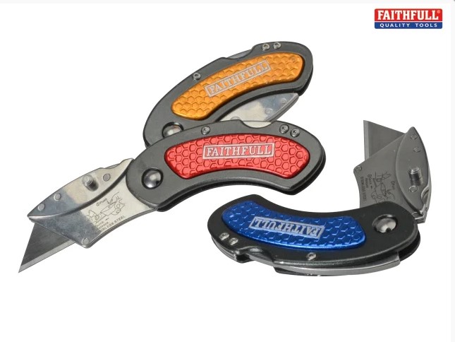 Utility Folding Knife with Blade Lock