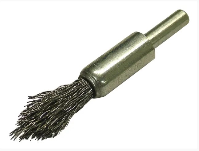 Wire End Brush 12mm Pointed End