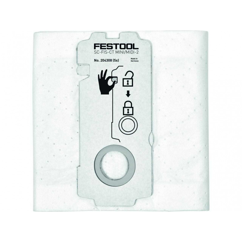 DUST BAGS TO SUIT CT 15 MINI & MIDI PACK-QTY-5
