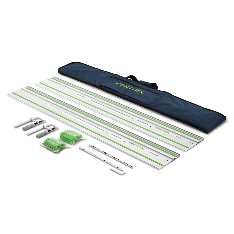 1400mm GUIDE RAIL FS1400/02 KP SET 2 x RAILS, JOINING BARS & CLAMPS