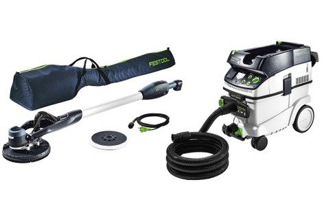 LHS-E 225/CTM36-SET LONG REACH SANDER & M CLASS DUST EXTRACTOR 110V FESTOOL