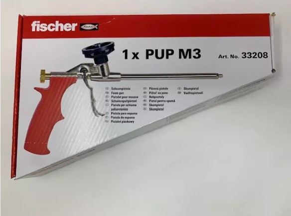 HEAVY DUTY FOAM GUN PROFESSIONAL METAL FISCHER