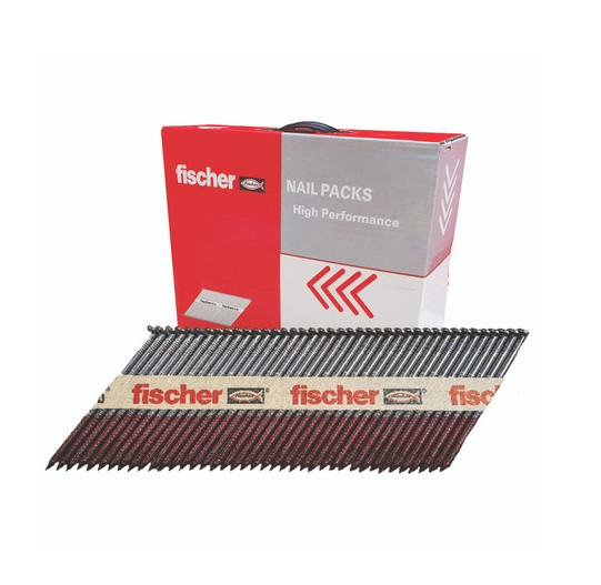 75mm x 3.1mm RING SHANK GALVANISED GUN NAILS 2200-PK (NO GAS)