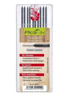 DRY REFILL PACK GRAPHITE SPECIAL HARDNESS 10 x GRAPHITE PICA
