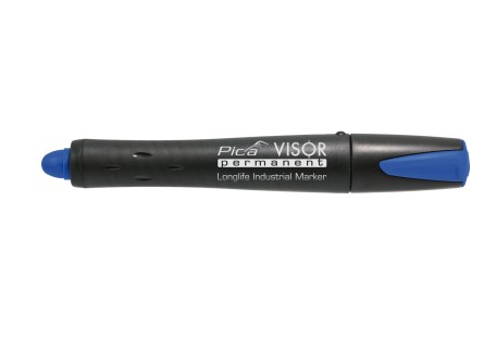 VISOR PERMANENT MARKER BLUE PICA