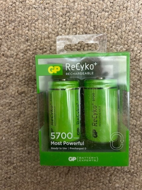 GP RECYKO + 570 D RECHARGEABLE BATTERIES 4-PK NiMH