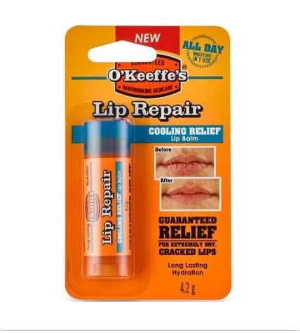 O'Keeffe's Lip Repair Lip Balm Cooling Relief 4.2g